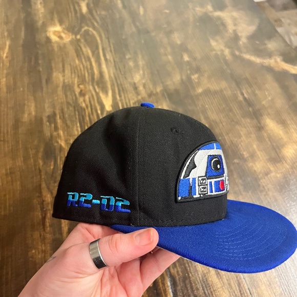 Star Wars R2-D2 New Era SnapBack Hat Cap Flat Youth Kids Boys - Picture 2 of 6